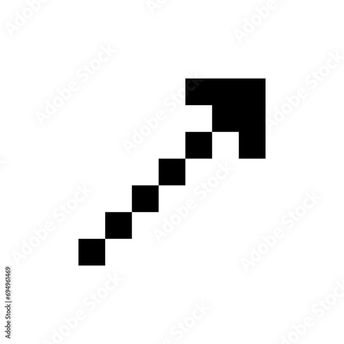 pixel arrow