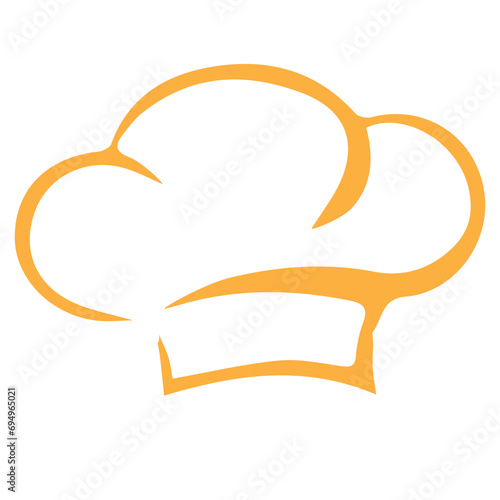 cook hat outline wireframes png photo