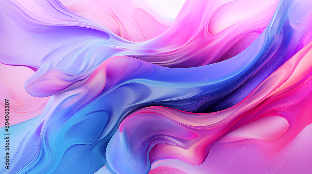 Naklejka premium Abstract colorful liquid background, pink, violet, blue