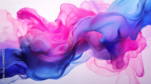 Abstract liquid colorful background, pink, violet, blue, white