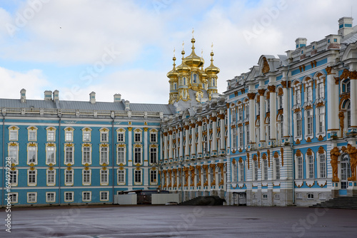 Catherine Palace, Tsarskoye Selo, Pushkin, Saint-Petersburg, Russia