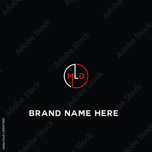 Free Download MLD logo. M L D design. White MLD letter. MLD, M L D letter logo design. Initial letter MLD linked circle uppercase monogram logo. - GFXLoad