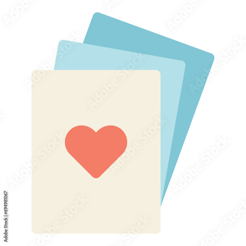 playing cards illustration
