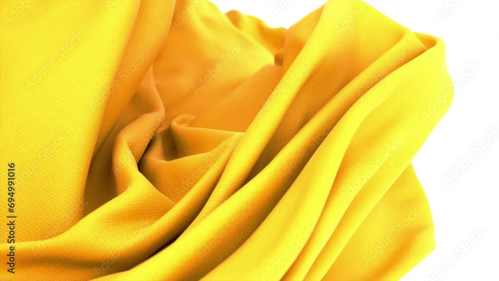 3D render of abstract tenderness soft gold silk background luxury wave cloth satin fabric. Fluttering material. 3D ads slow motion animation motion design wallpaper 3D render of abstract tenderness soft gold silk background luxury wave cloth satin fabric. Fluttering material. 3D ads slow motion animation motion design wallpaper