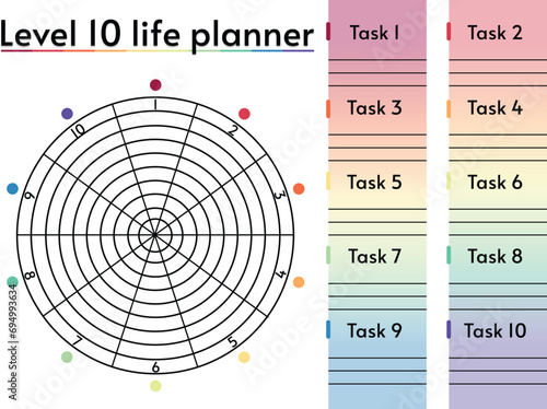 Journal Template Page - Level 10 life planner