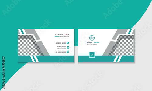 vector and digital creative business card design, (ID: 694993807)