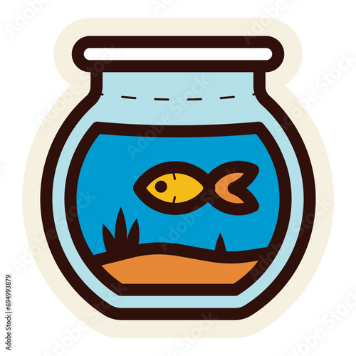 fish bowl icon