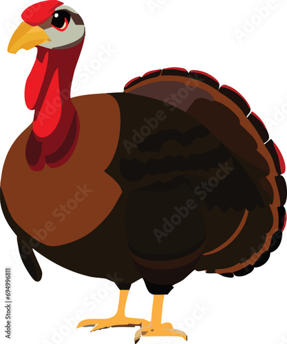 A nice chicken for New Year's Eve