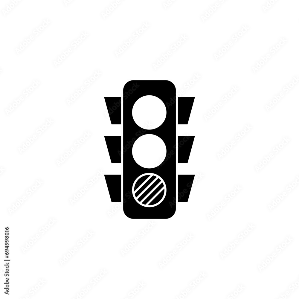 traffic light concept line icon. Simple element illustration. traffic light concept outline symbol design. traffic light concept line icon. Simple element illustration. traffic light concept outline symbol design.