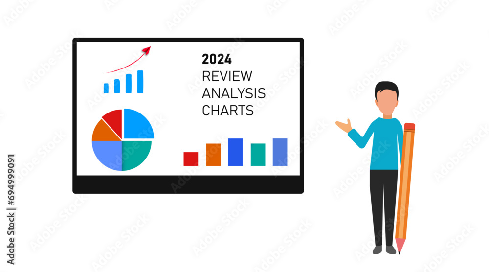 business person with graphs and charts business person with graphs and charts