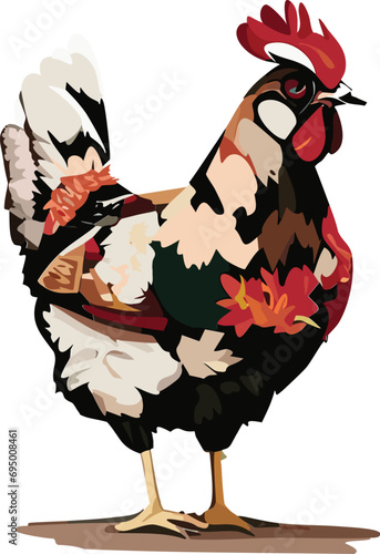 rooster illustration