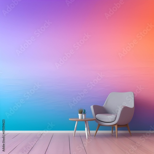Blurred color gradient wallpaper