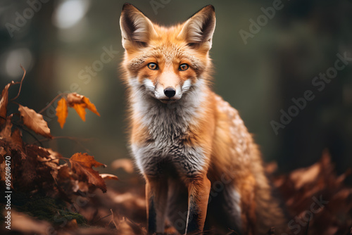 wild fox in the woods, fox, wild fox, wildlife, mammal, animals in the woods