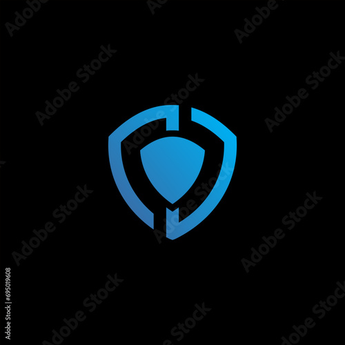 Shield logo icon design template elements