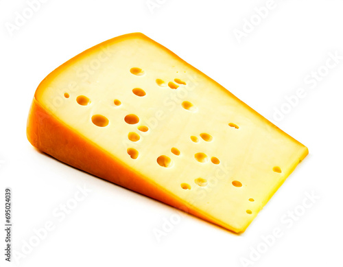 Wallpaper Mural  Gouda käse isoliert auf weißem Hintergrund, Freisteller Torontodigital.ca