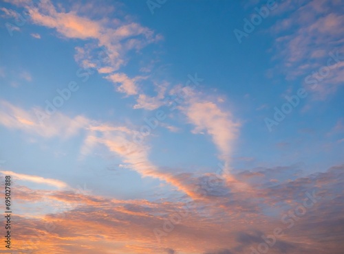 Sky at sunset, sky at sunrise, clouds, orange clouds cirrus clouds, cumulus clouds, sky gradient, sky background at dusk, twilight, nightfall, pink sky, pink clouds, sun, environment, background