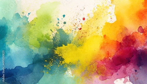 abstract watercolor background © Marko