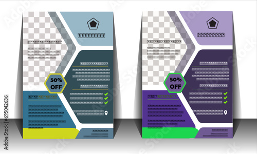 flyer design for your company. attractive caller and carport design.  