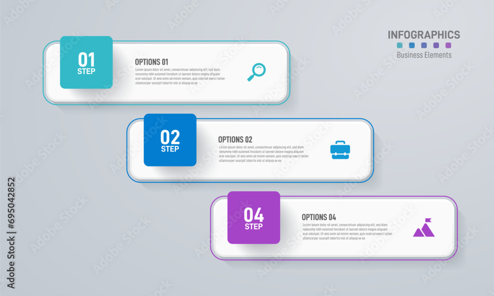 Infographics design template, business concept with 3 steps, table or options, can be used for workflow layout, diagram, annual report, web design, presentation. Creative banner, label vector. Infographics design template, business concept with 3 steps, table or options, can be used for workflow layout, diagram, annual report, web design, presentation. Creative banner, label vector.