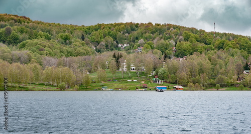 Vlasinsko lake (Vlasinsko jezero) Serbia, during the summer photo