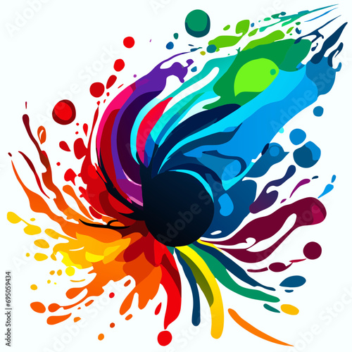 abstract colorful background	