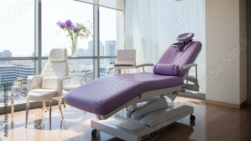 A beauty clinic featuring state-of-the-art equipment for various aesthetic treatments  aesthetic medicine 