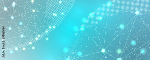 Abstract data background. Futuristic technology style. Elegant digital  background for business cyber presentations.