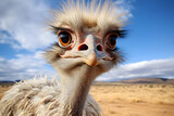 Wild animal, ostrich, ostrich in natural habitat, ostrich, wildlife