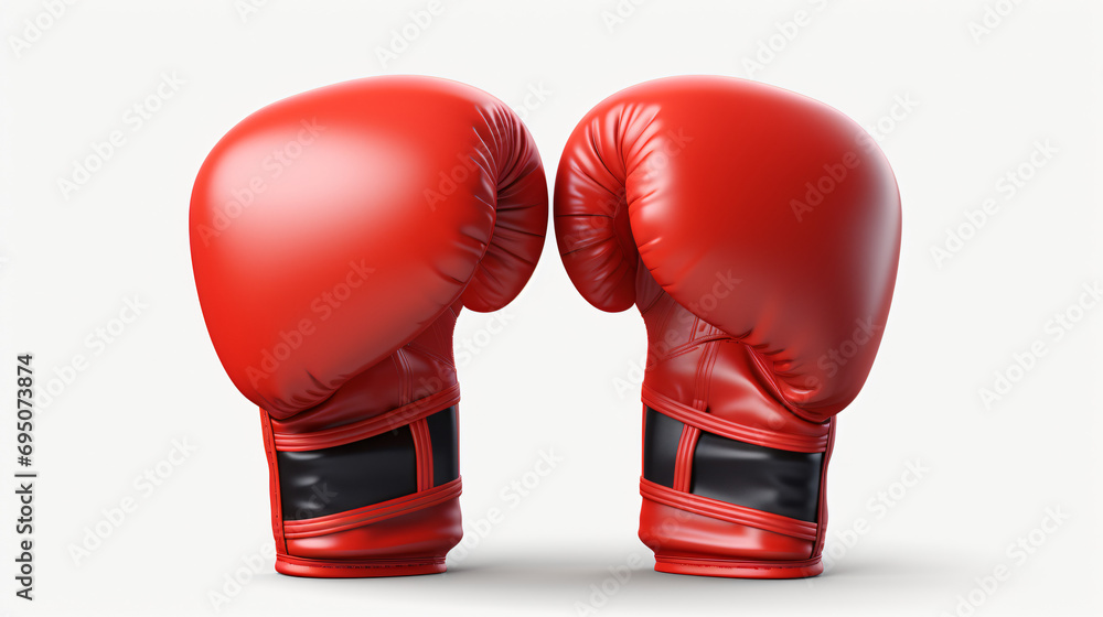 A pair of boxing gloves Isolated on Transparent Background