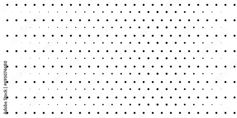 Background with monochrome dotted texture. Polka dot pattern template. Background with black dots - stock vector dots background circle Background with monochrome dotted texture. Polka dot pattern template. Background with black dots - stock vector dots background circle
