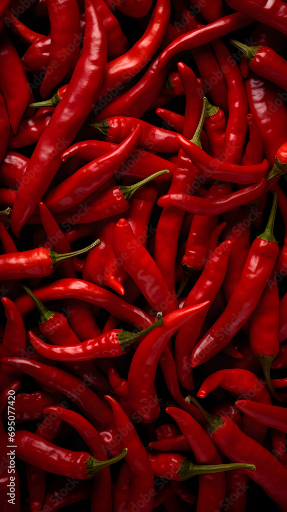 red chilli, pepper, chilli wallpaper, photo of a pile of chillies