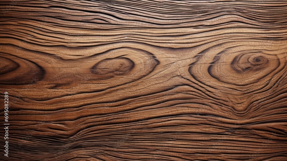 Naklejka premium a close up of a wood grained surface that looks like it has been carved into a piece of wood.