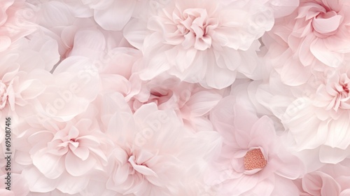  a large group of pink flowers with a pink heart in the middle of the middle of the flower, with a pink background.