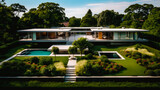 Luxueuse villa de plain pieds avec jardin et piscine