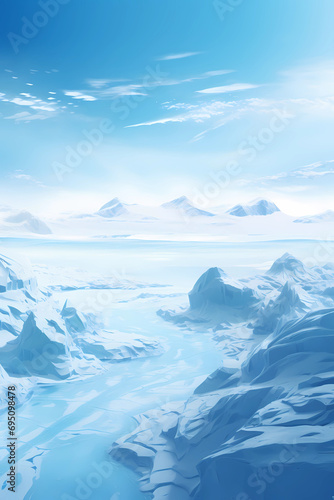 iceberg in polar regions © Mel