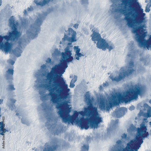 Denim Tie Dye Paint. Seamless Seamless Indigo. Shibori Round Tie Dye. Indigo Circle Peace. Vector Dyed Pattern. Navy Repeat. Spiral Indigo Repeat. Blue Swirl Background. Indigo Swirl Vector.