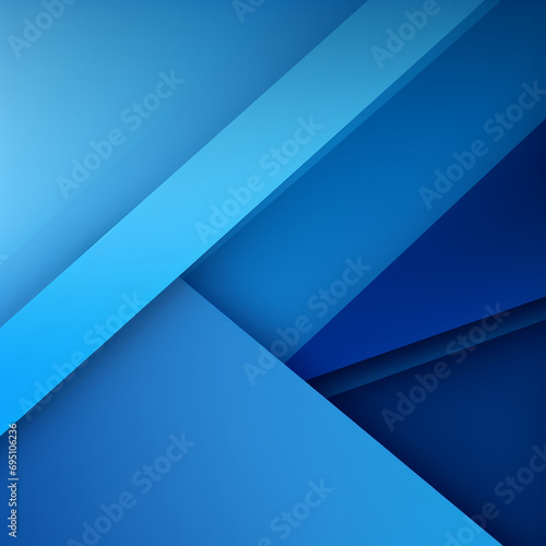 Abstract background made of blue geometric shapes, blue color, 