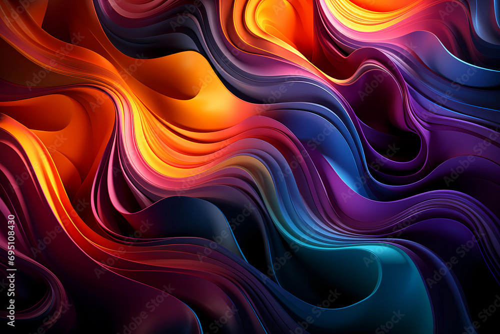 an abstract neon design / background an abstract neon design / background