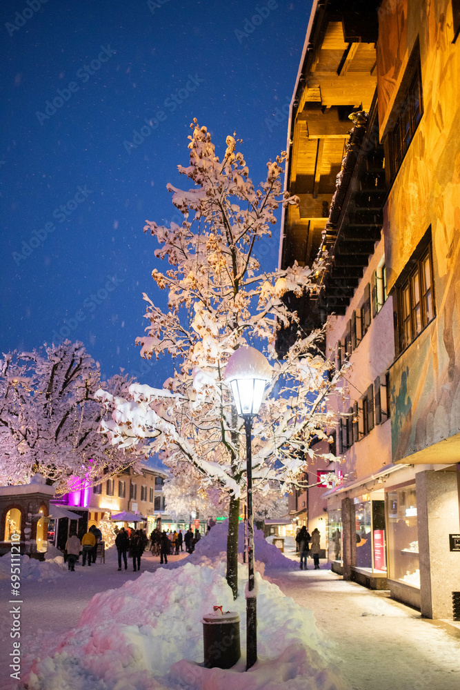 christmas time in small German village christmas time in small German village
