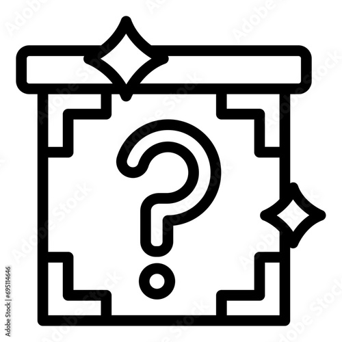 Mystery Box Question icon