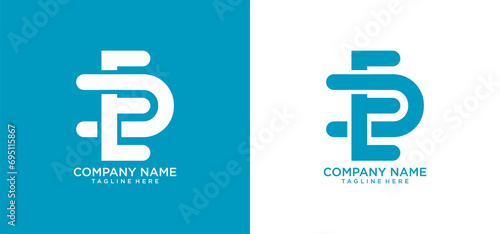 ED INITIAL LOGO ABSTRACT DESIGN