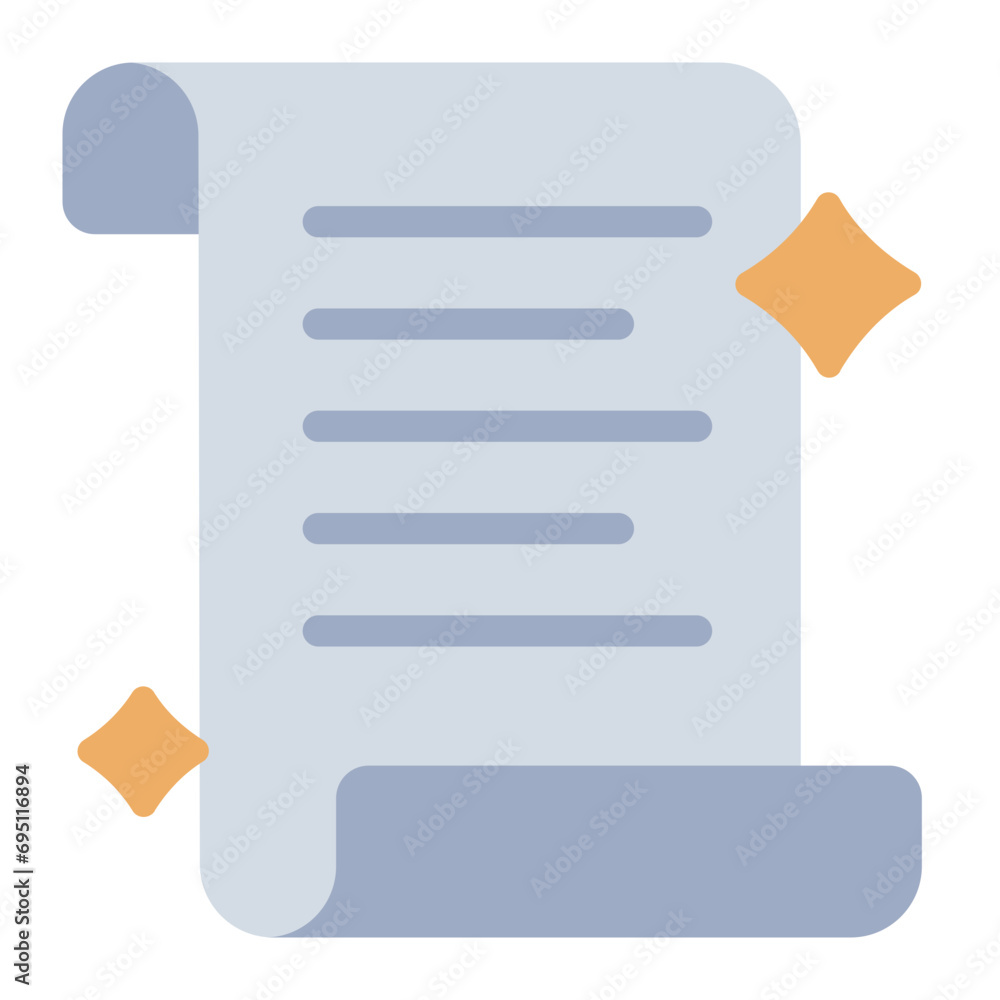 Scroll parchment icon Scroll parchment icon