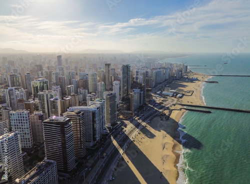 Aerial View of Fortaleza, Ceara, Brazil
