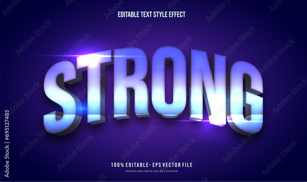 Editable text effect futuristic glowing color gradient. Text style effect. Editable fonts Editable text effect futuristic glowing color gradient. Text style effect. Editable fonts
