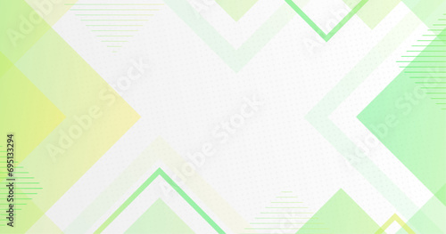 Modern abstract background. Colorful. Green and yellow transparent. Halftone. Pattern. Trendy