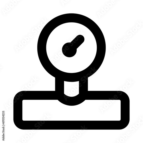 Gauge Line UI Icon