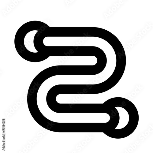 Towel Rail Line UI Icon