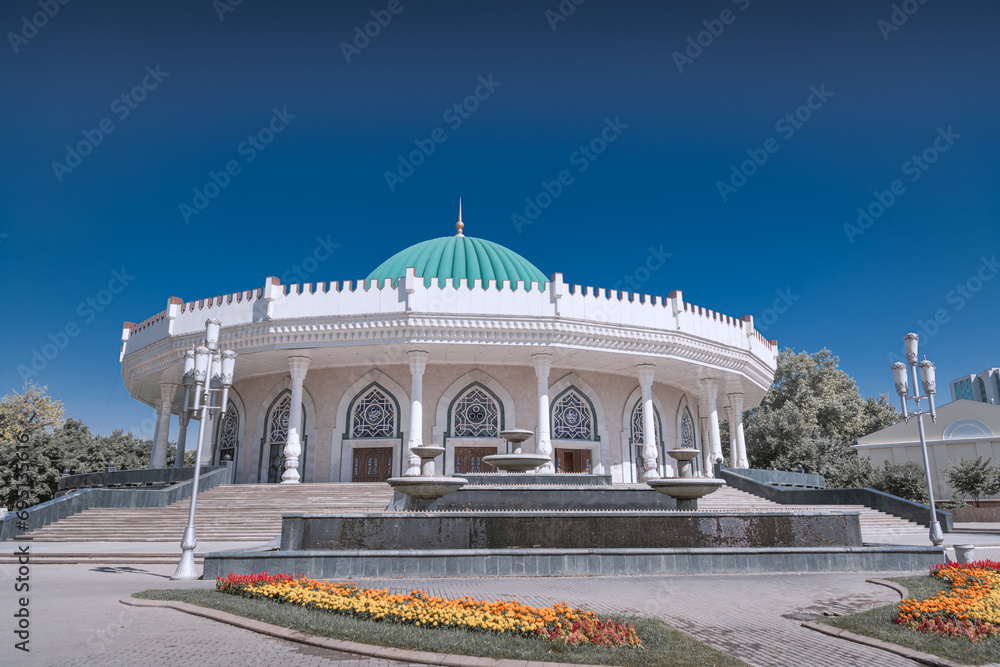 Amir Timur museum in Tashkent, the capital of the Republic of Uzbekistan