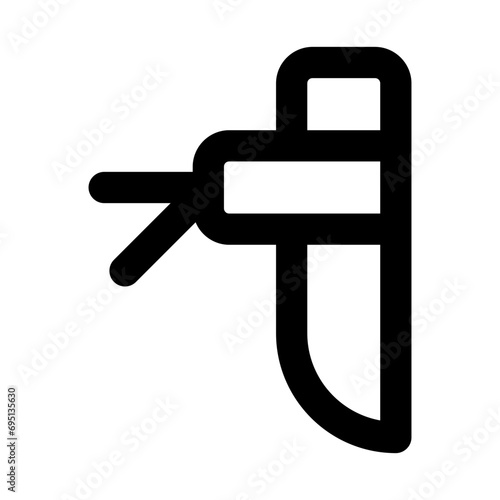 Mask Line UI Icon