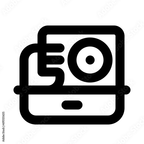 Meat Slicer Line UI Icon